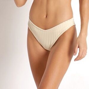 Montce Beige Wide Rib Lulu bottom, S